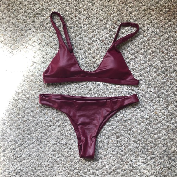 SHEIN Other - Shein • maroon bikini set